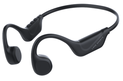 1X,Bone Conduction Headphones, Open-Ear Wireless Bluetooth Workout Headphones with Microphones, 8Hr Playtime, Waterproof Earphones for Sports, Running, Gym, Hiking, Cycling