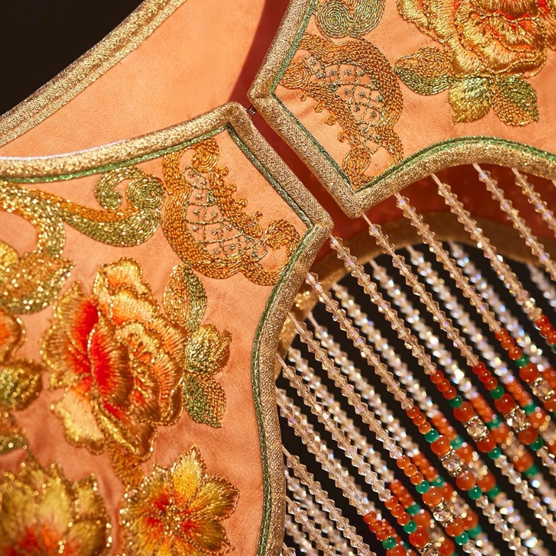 重手工制作超长流苏坎肩