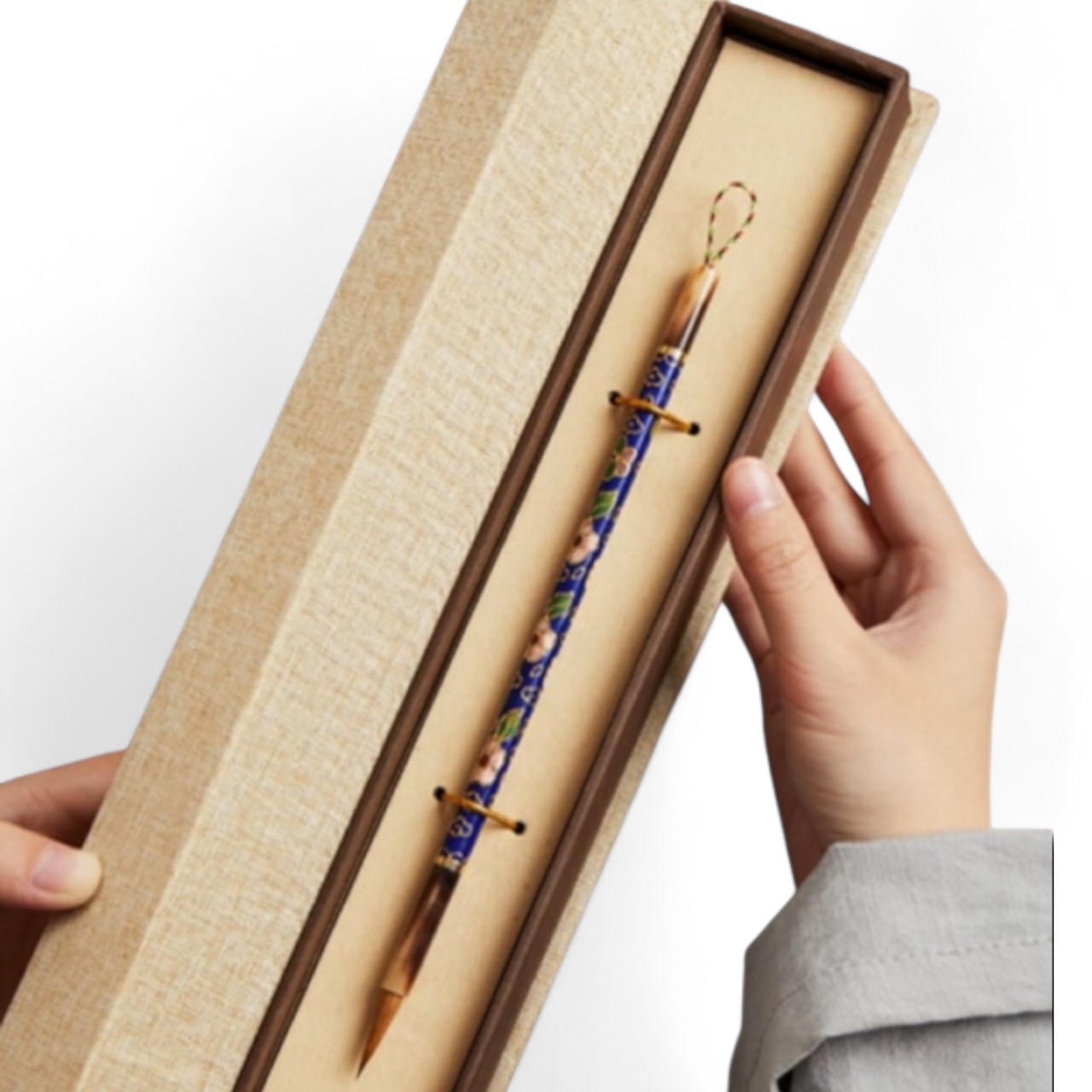 Cloisonné Fine Calligraphy Brush