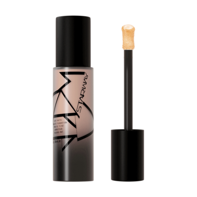 Redef. Matte M, Master. M, Coverage. M, Longwear. M, Lightweight.  SOFT MATTE COMPLETE FOUNDATION