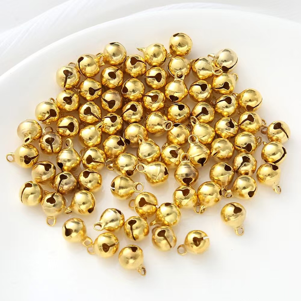 8mm 編み込み用小鈴- 作品に可愛い音色を