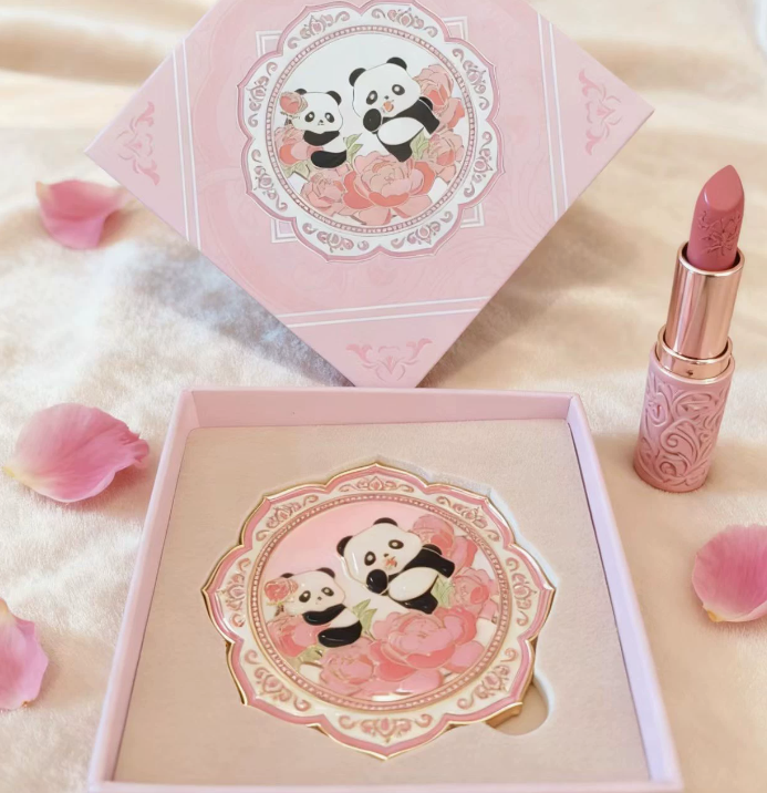 中国伝統モチーフ四季携帯鏡【玲瓏（れいろう）】