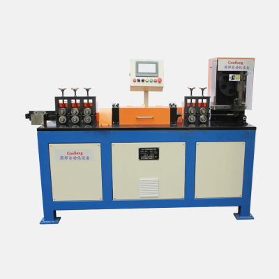 High-speed straightening and spinning machine