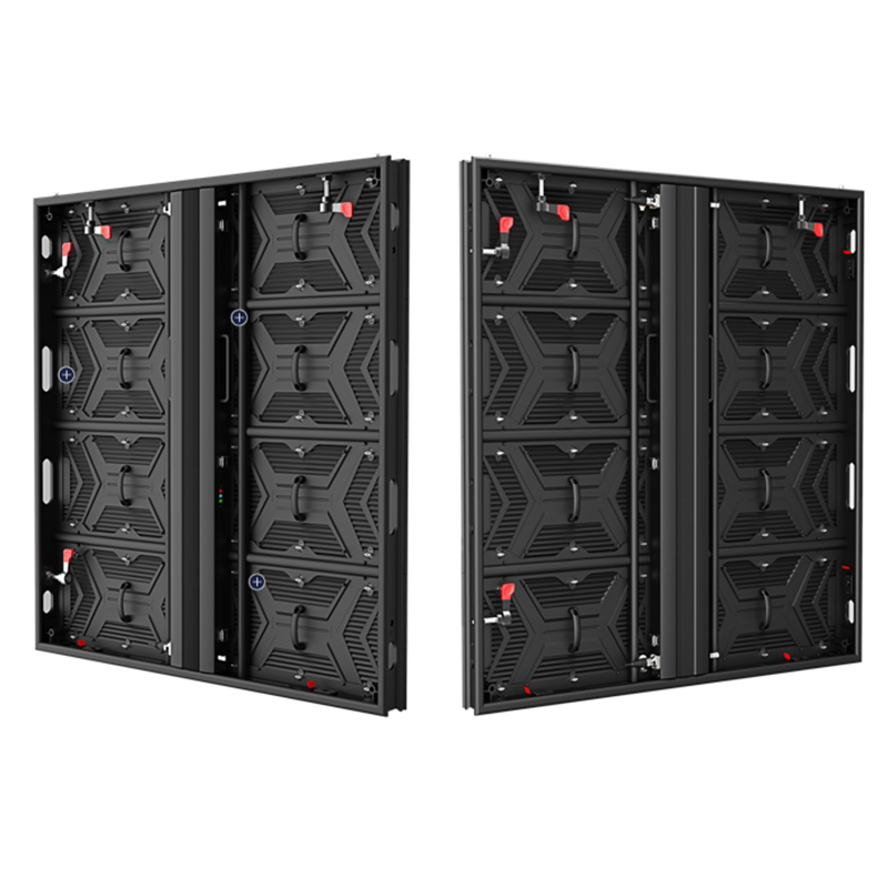 Outdoor Front Service Fixed Installation  Advertising LED Wall 4.81mm Display P4.81 Video Screen