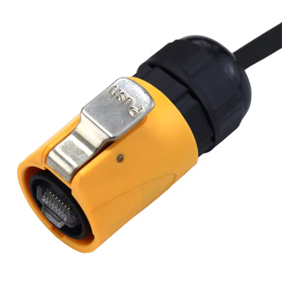 Lindo IP67 Waterproof Industrial LED Display Screen for Aviation Plug M25 Signal Plug 2 3 4 24 Cores 5A Rated Current Male/Female