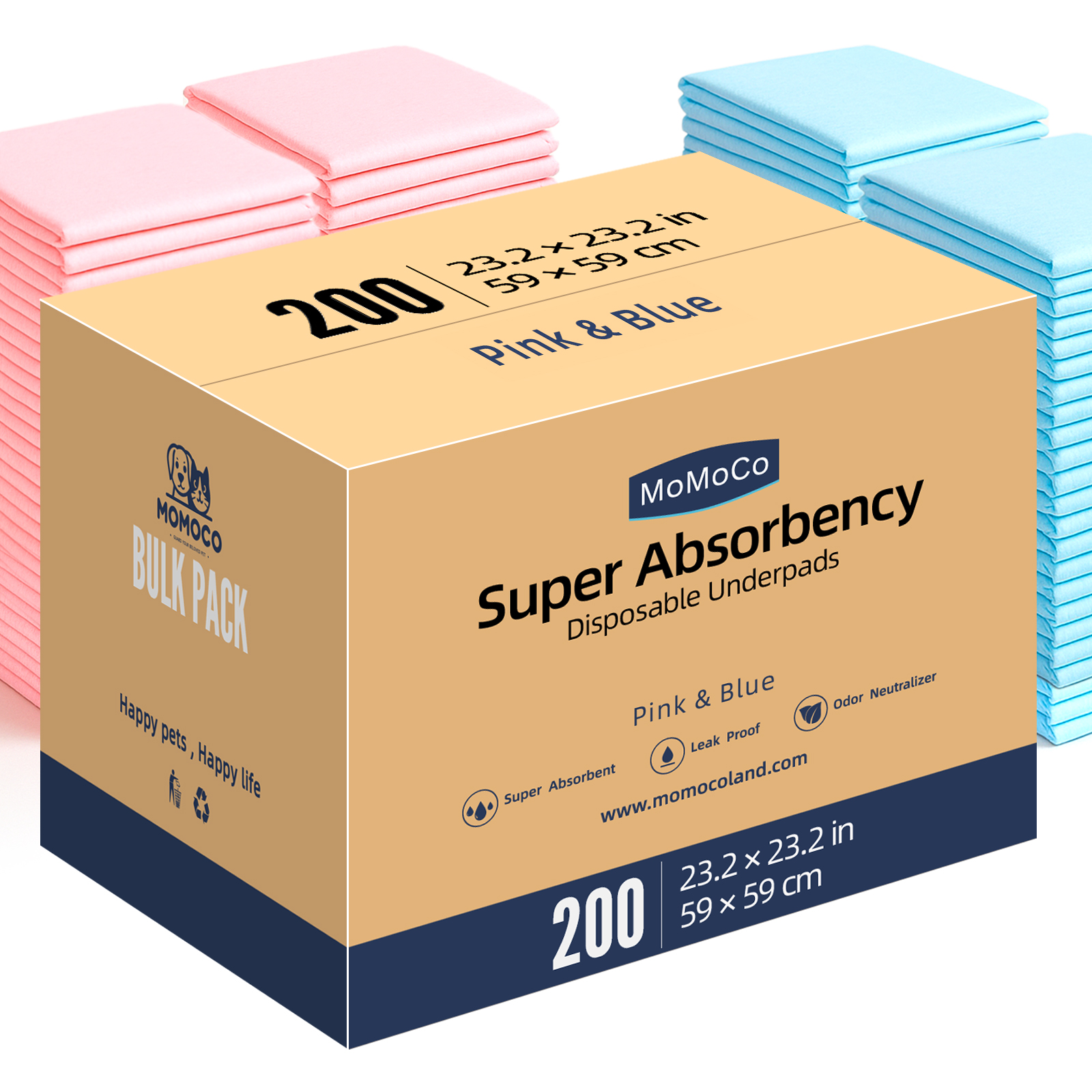 200 PACK - Pink&Blue