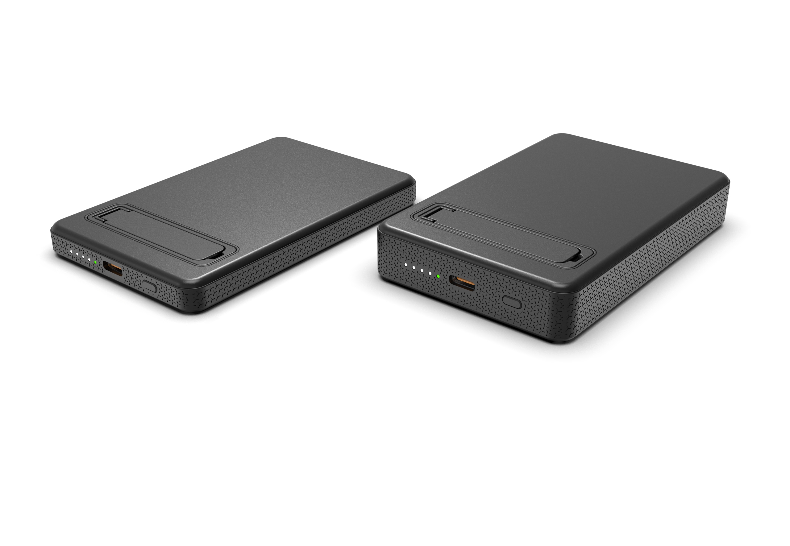 2025Trending Ultra Slim 10000mAh Power Bank Kickstand Fast Charge 22.5Wfast Charge Wireless Magnetic Metal Back Holder