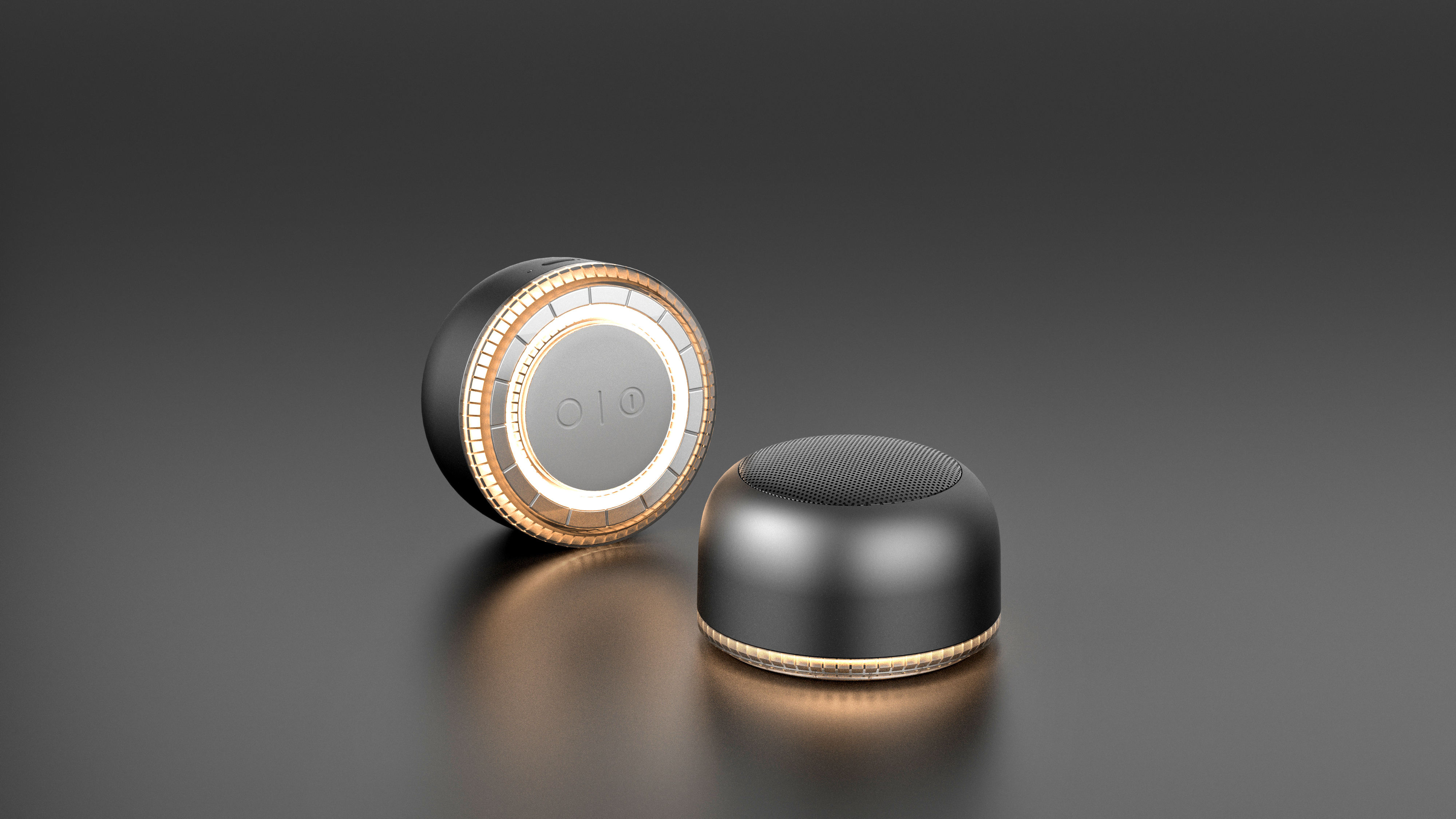 High Intensity Magnetic New Design Mini Bt Phone Game Speaker Phone Kickstand Function RGB Speaker