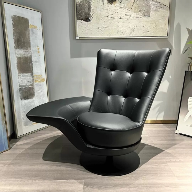Leather leisure chair