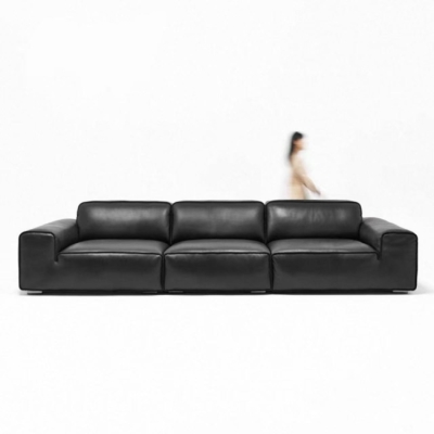 Big Black Bull Sofa