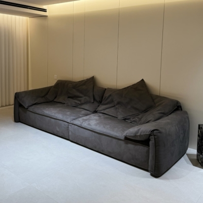 Frosted cloth elephant ear sofa