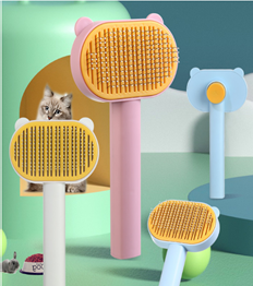 Pet hair brush