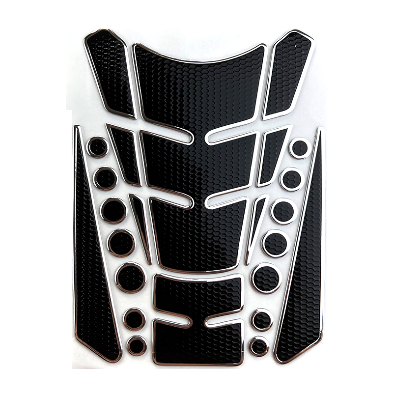 Personalized Variable Patterned Plastified Decorative Fuel Tank Sticker Decals for Motorcycle Gas Tanks - Compatible Models