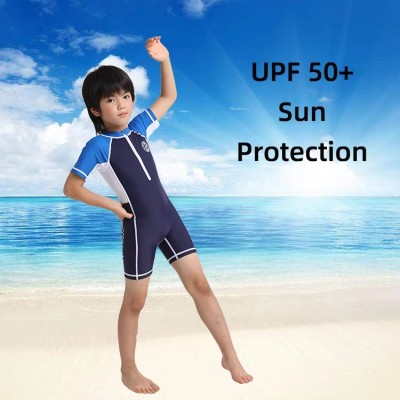 Baby Toddler Long Sleeve Rash Guard Sunsuit