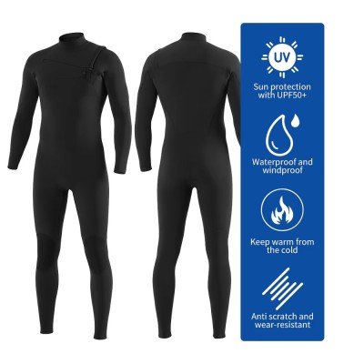 4/3mm Neoprene Chest Zip Surfing Wetsuit