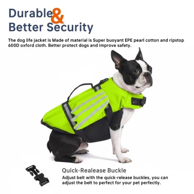 Durable Dog Life Jacket