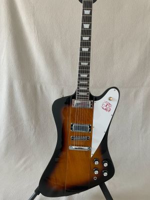 Custom 2 Pickups Firebird Electric Guitar Vintage Sunburst Rosewood Fingerboard