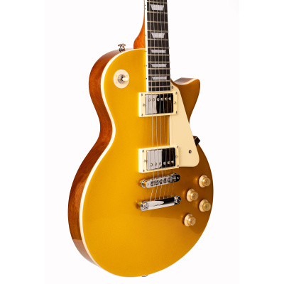 Maverick LP Electric Guitar Mahogany Body Chrome Hardware H-H Pickup Gold Top