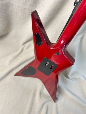 OEM Dimebag Darrell Stealth Electric Guitar Cherry Flame Maple Veneer Floydrose vibrato