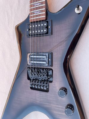 OEM Dimebag Darrell Stealth Electric Guitar Brown Veneers Floydrose vibrato