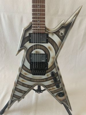 OEM 6 Strings Dimebag Razorback Electric Guitar FloydRose Vibrato Mahogany Body