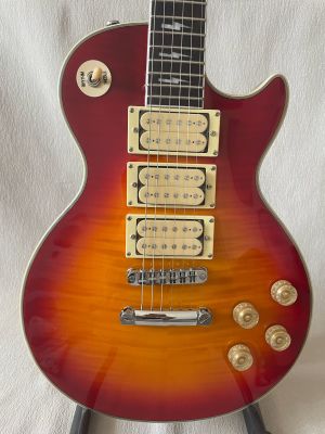 6-String Fixed Bridge LP Electric Guitar  Ace Frehley Signature 3 Pickups Cherry Rosewood Fingerboard