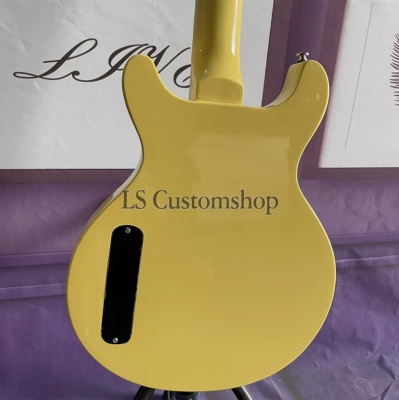 Custom Shop '58 LP Junior Double Cut Electric Guitar TV Yellow P90