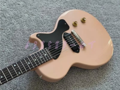 Custom LP Junior Shell Pink Electric Guitar P90 Pickups Rosewood Fretboard
