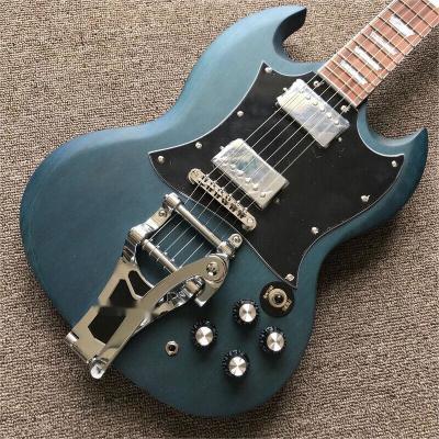 Brand New High Quality Grey 6 String SG Electric Guitar Fast Shipping