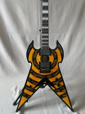 Custom Electric Guitar WYLDE War Hammer Zakk  Guitarra Mahogany Body