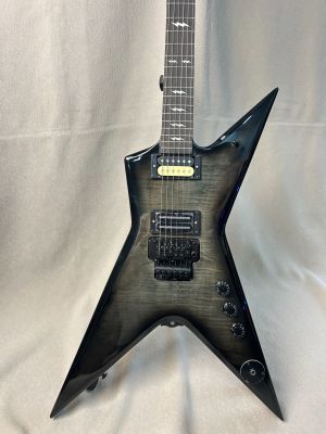 OEM Dimebag Darrell Stealth Electric Guitar Olive Green Flame Maple Veneer Floydrose vibrato