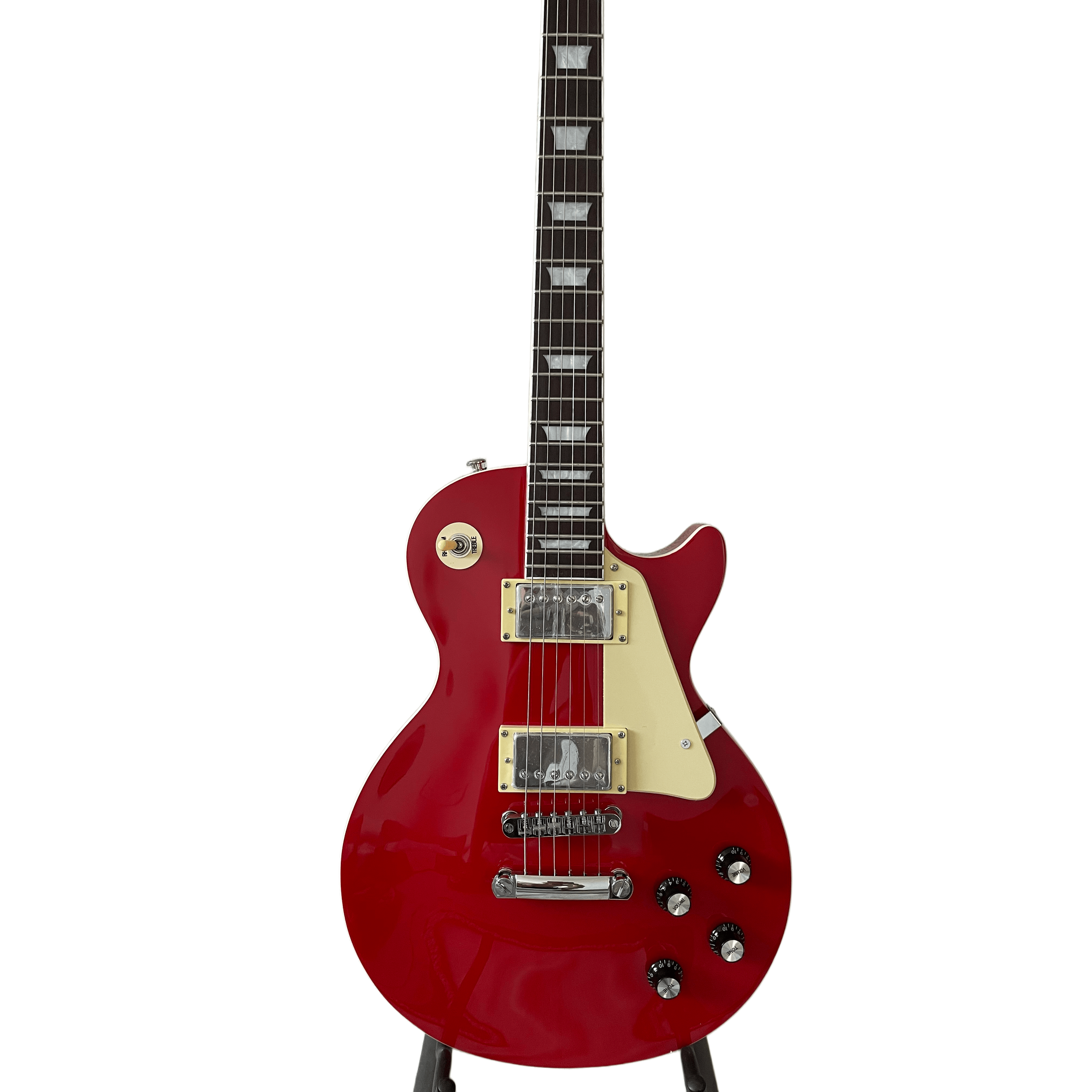 LP Standard Custom Colour 1985 - Ferrari Red Electric Guitar Mahogany Wood Body
