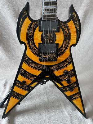 Custom Electric Guitar WYLDE War Hammer Zakk  Guitarra Mahogany Body