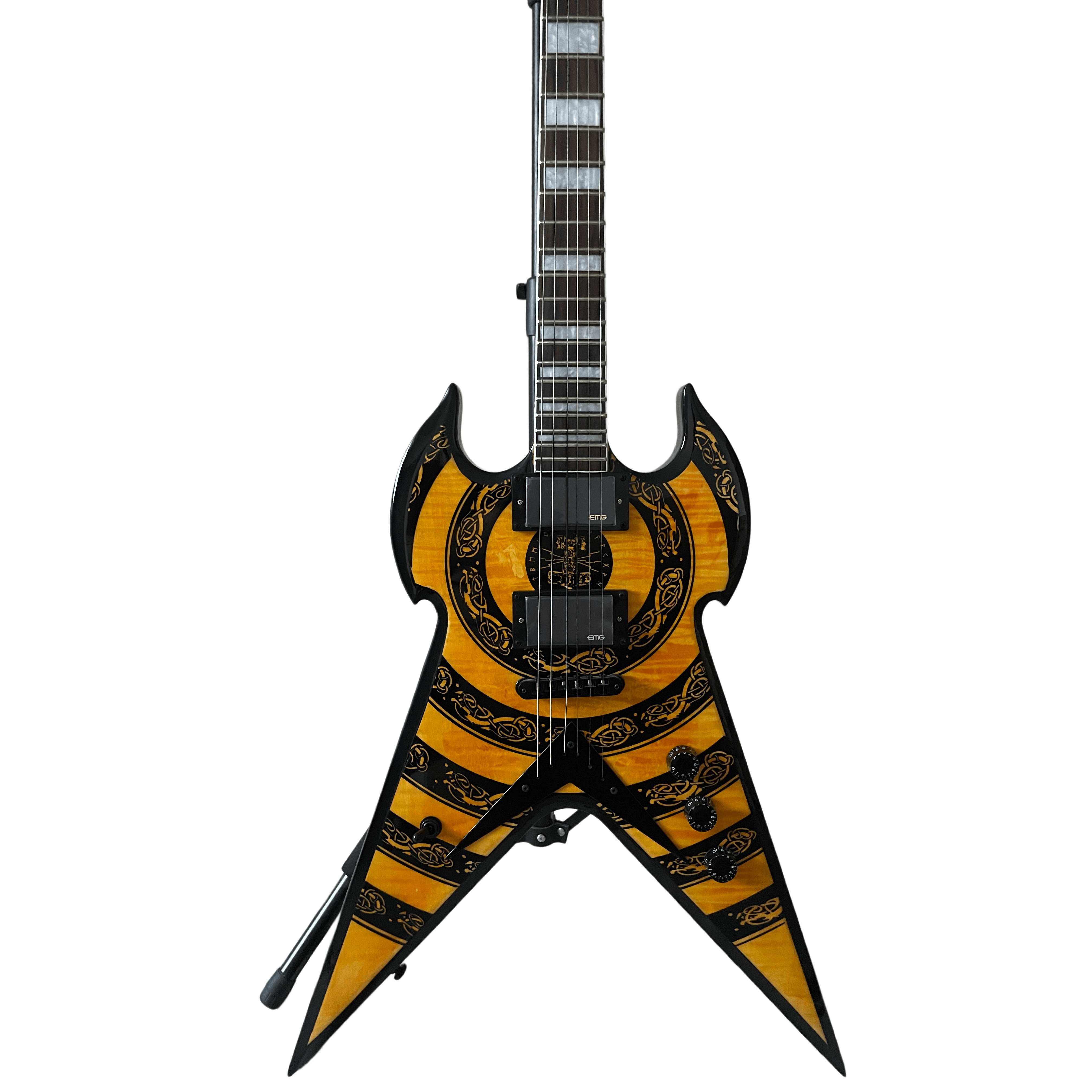 Custom Electric Guitar WYLDE War Hammer Zakk  Guitarra Mahogany Body