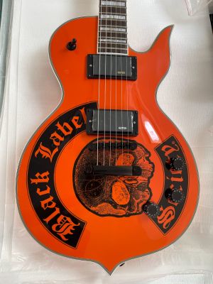 Wylde Odin Grail Gangrene Electric Guitar Mahogany Body Orange