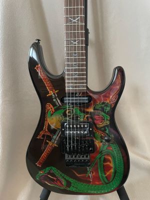 Skulls&Snakes George Lynch Electric Guitar FR Bridge Maple Neck SH Pickups