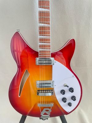 High-quality 360 Electric Guitar Two-Piece Pickup  'R' Tailpiece Cherry Sunburst Color