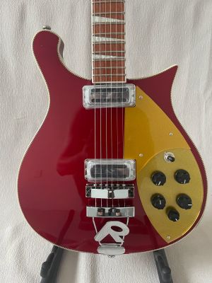 Red 660 Electric Guitar Basswood Body Rosewood Fingerboard Neck Thtough Joint 'R' Tailpiece
