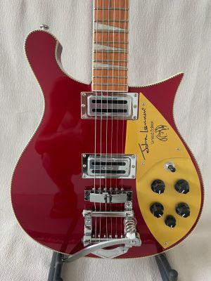 Red 660 Electric Guitar Basswood Body Rosewood Fingerboard Neck Large Vibrato Transparent