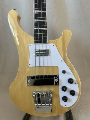 High-Quality Bass Electric Guitar, Basswood Body, Burlywood Color, Rosewood Fingerboard, 4 Strings