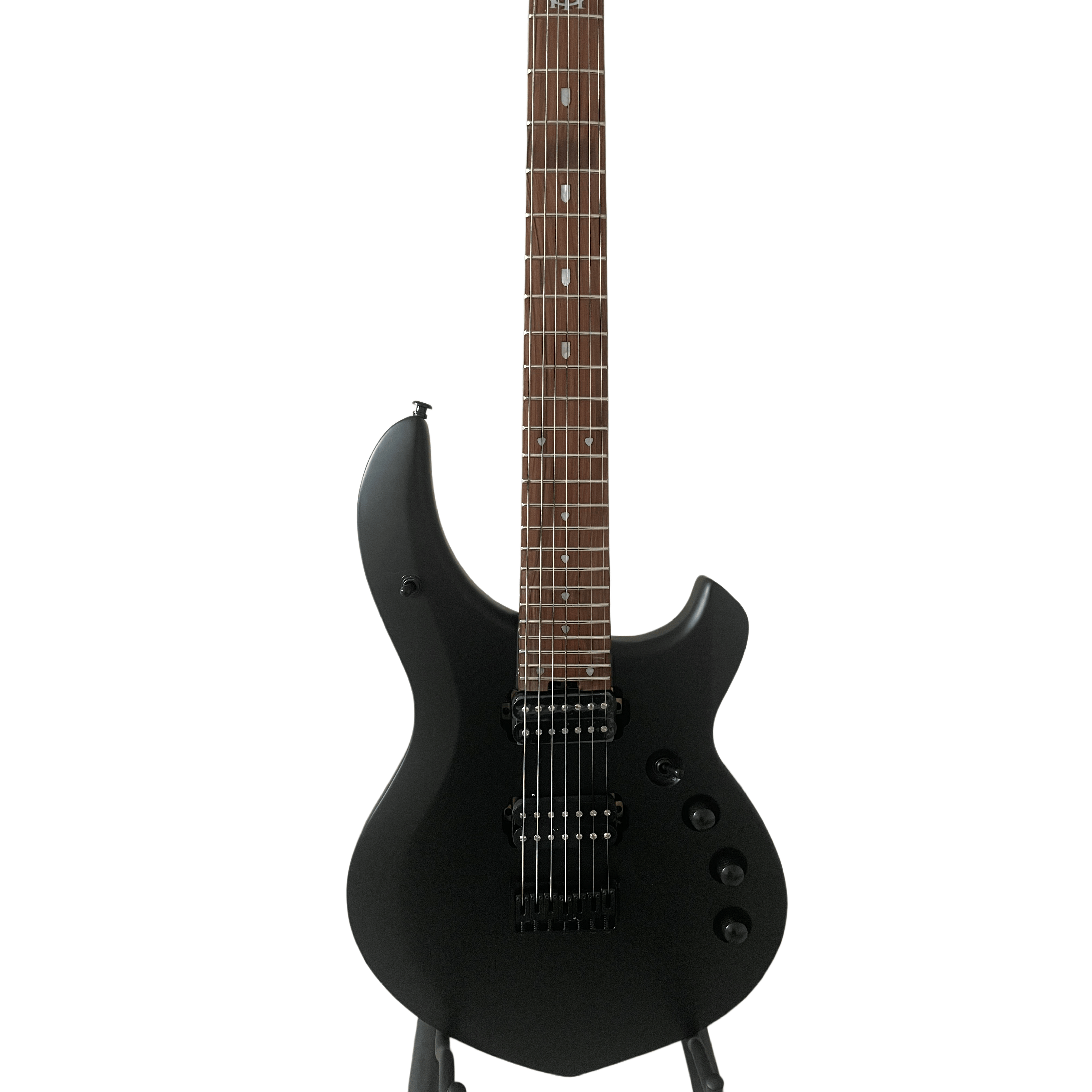 7-string Alien Electric Guitar BLack Finish  Mahogany Body Rosewood Fingerboard