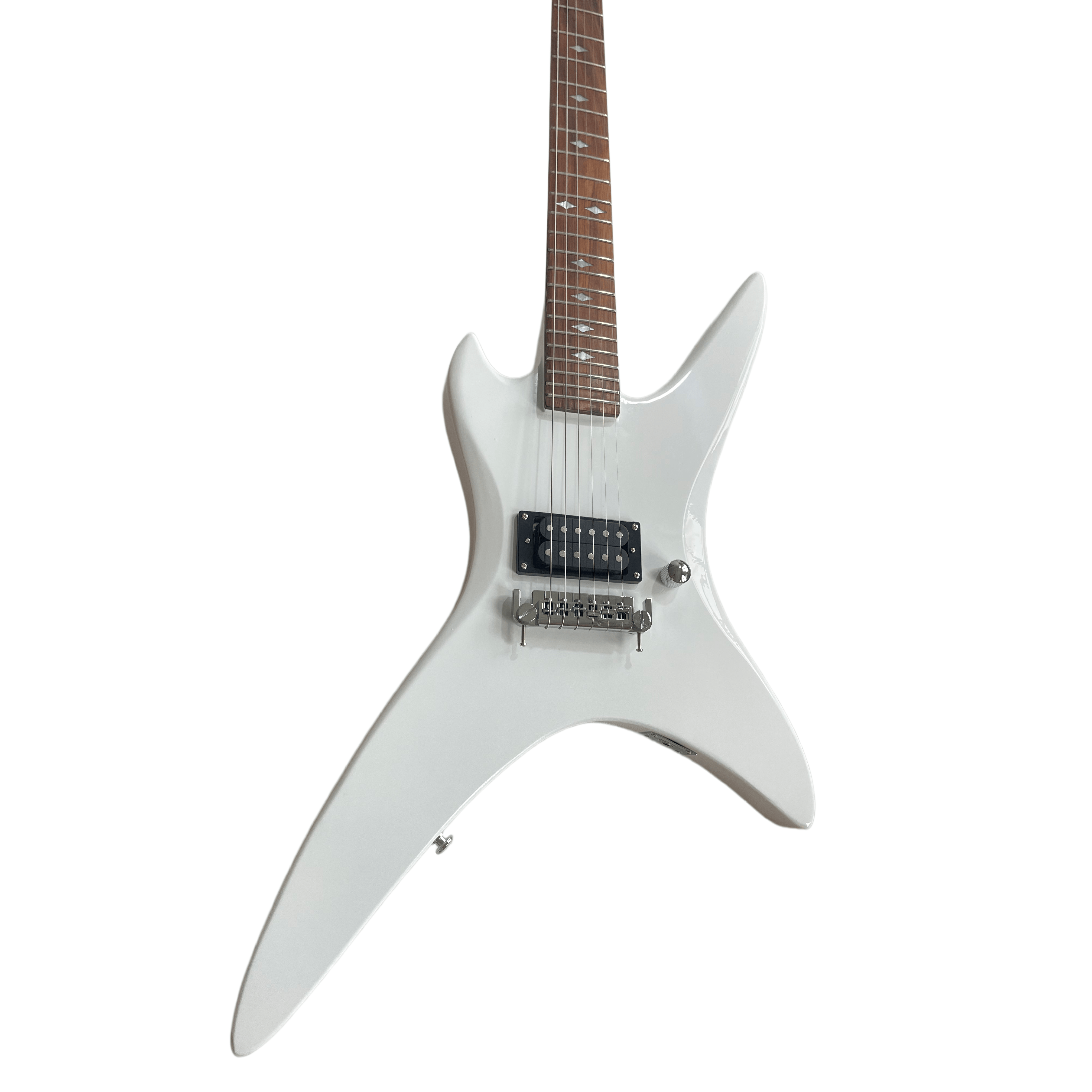 Chuck Schuldiner BC Stealth Electric Guitar White Death Metal H Pickup Fast Ship