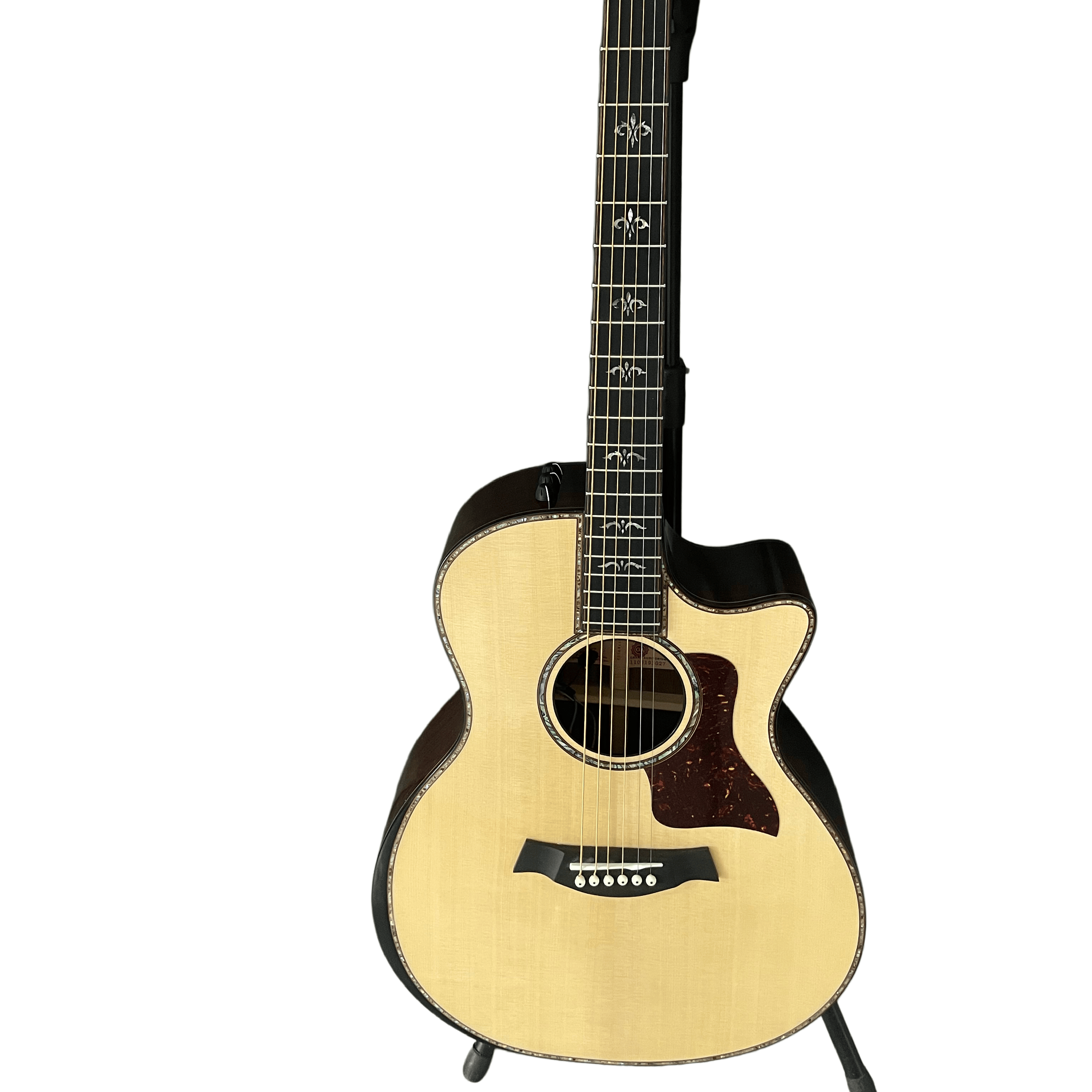 914 Acoustic Electric Guitar With Pickup 20 Frets Solid Spruce Top Mahogany Neck