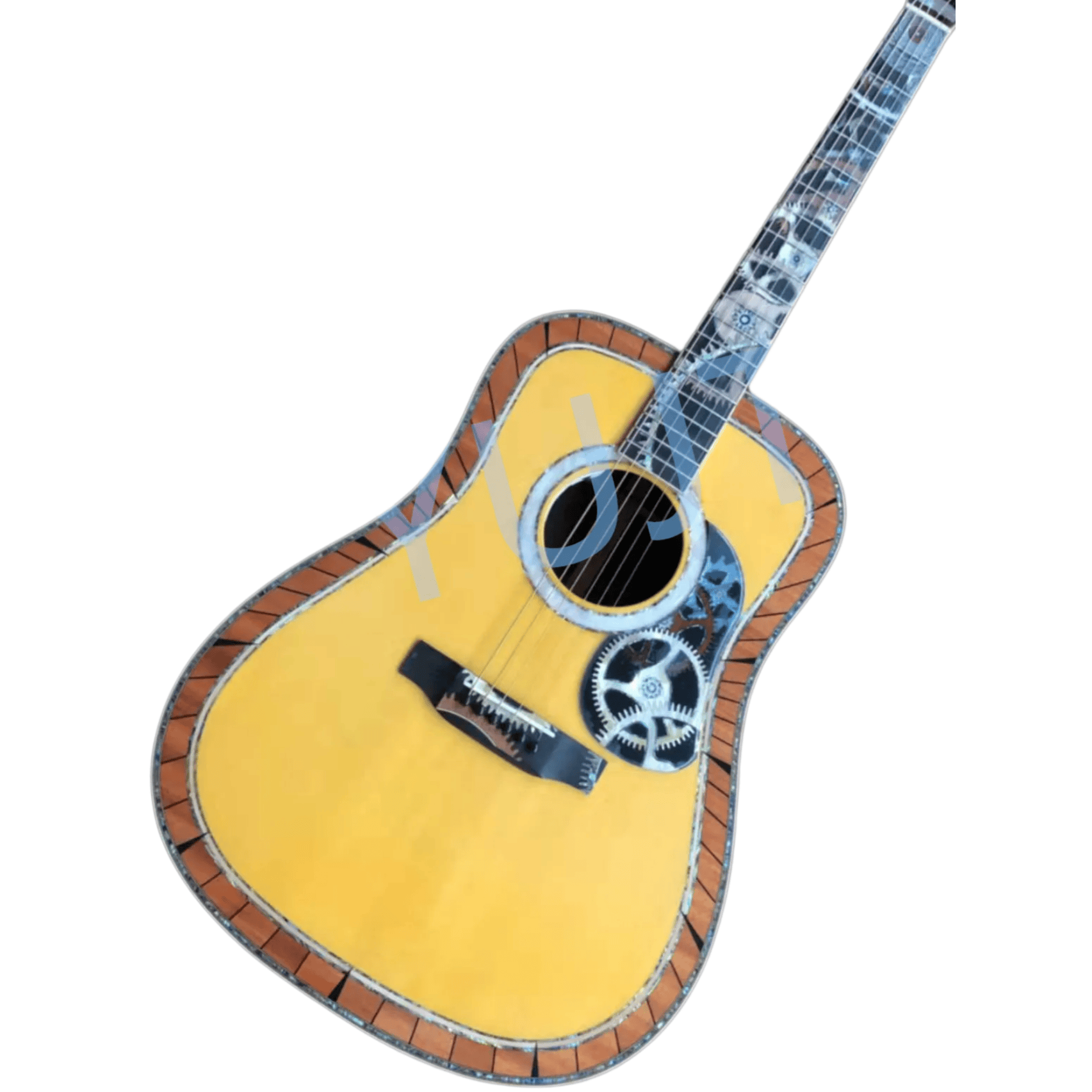 All Solid Wood 41-Inch Limited Edition D200 Series Acoustic Guitar