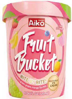 Mixed Flavor Mini Fruit Ice Cream