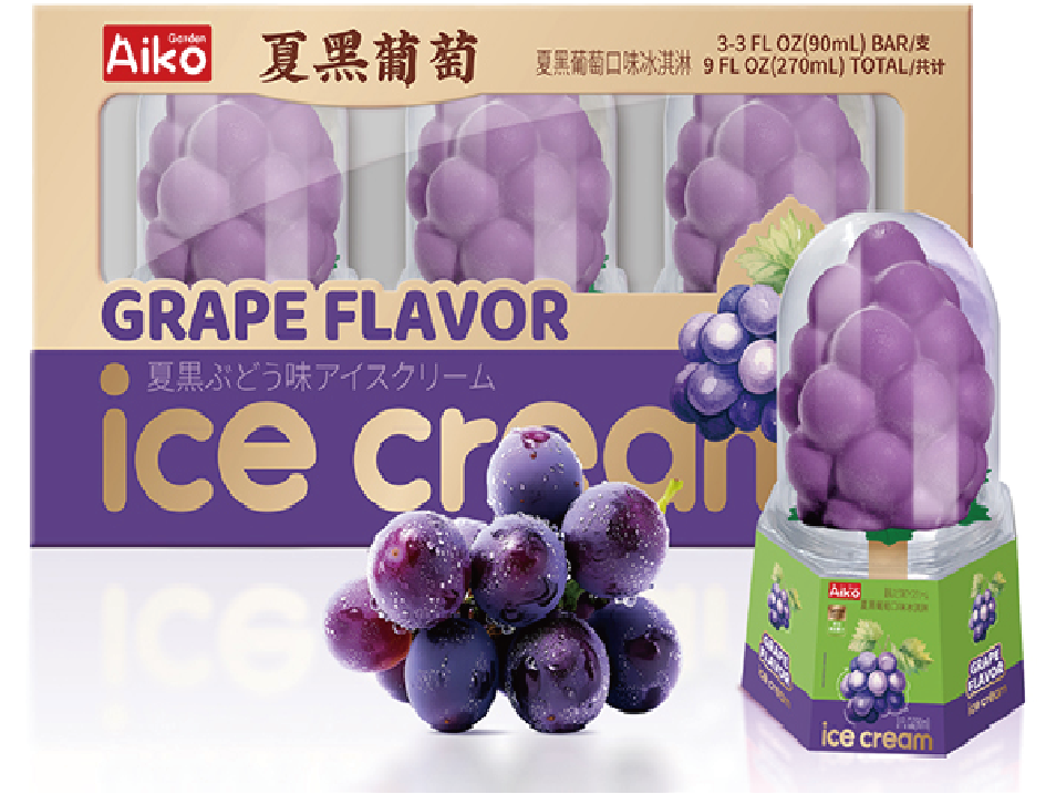 Grape Flavored Ice Cream