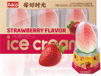 Strawberry Flavored Ice Cream