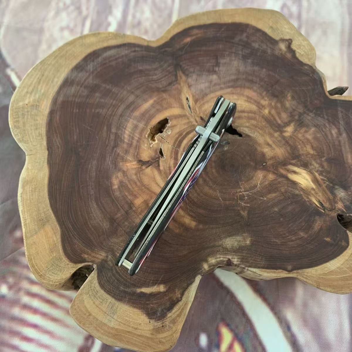 Eagle Commander Forged Stainless Steel Folding Knife - 58HRC Bushcraft Tool | Compact EDC Gear for Camping & Wilderness Survival​