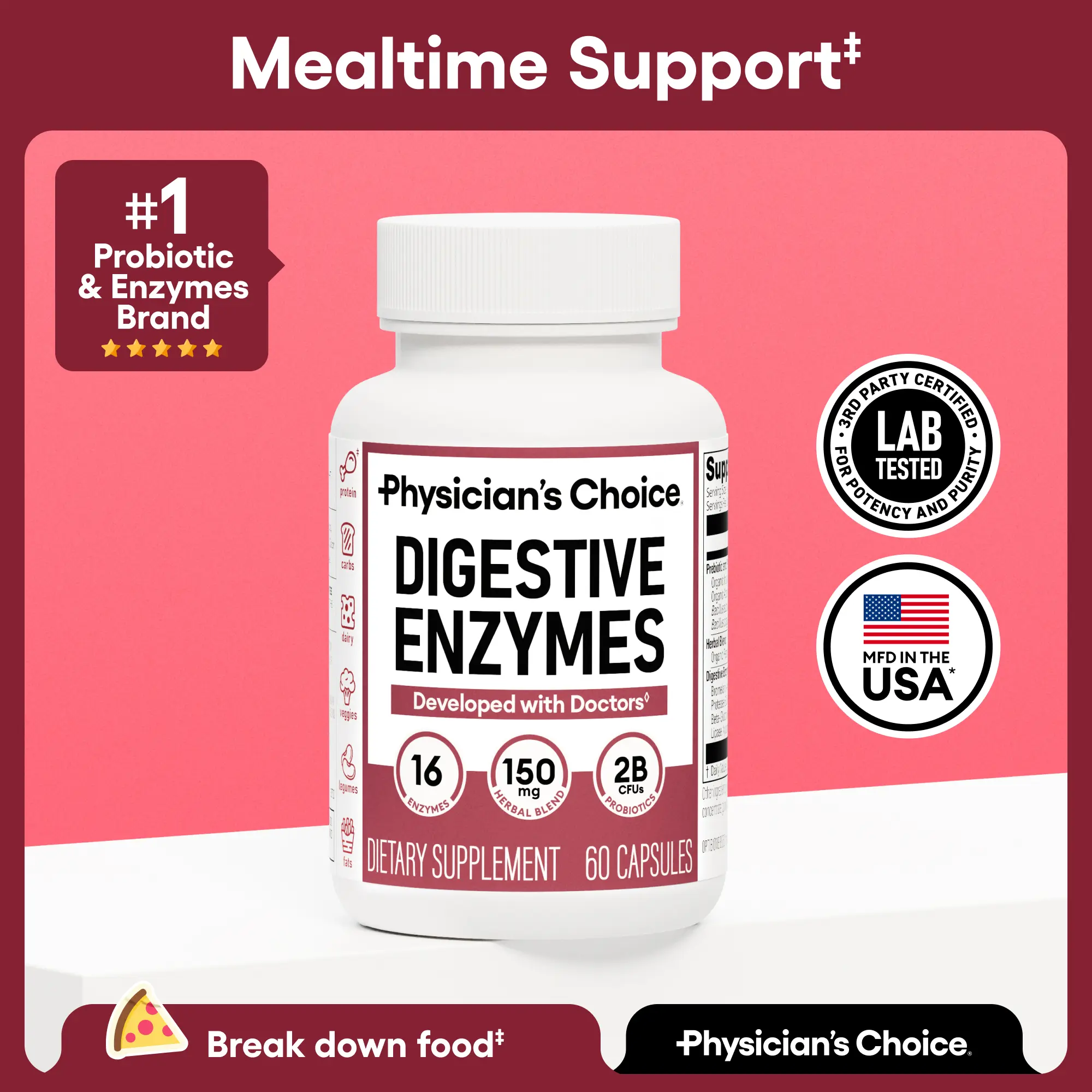 Physician's Choice Digestive Enzymes