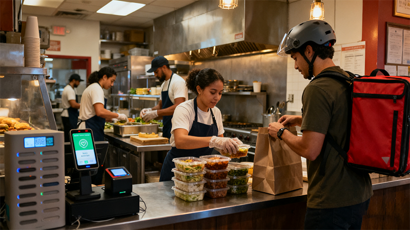 Food Service Industry: Takeout & Dine-in